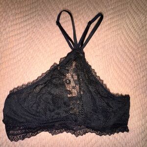 Victoria’s Secret Very Sexy Lace Strappy Back Underwire Bra Black M
